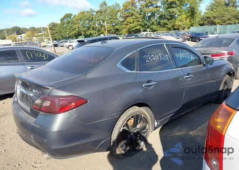 2013 Infiniti M37X z USA, uszkodzony, nr VIN JN1BY1AR5DM604438